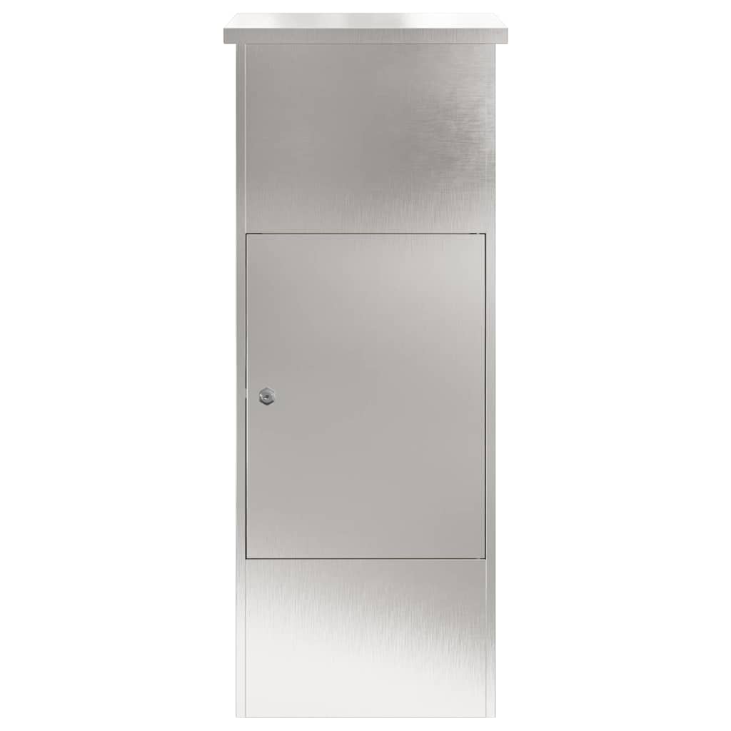 Csomagzáró doboz Fekete 44.5 x 29 x 110.5 cm Rozsdamentes acél