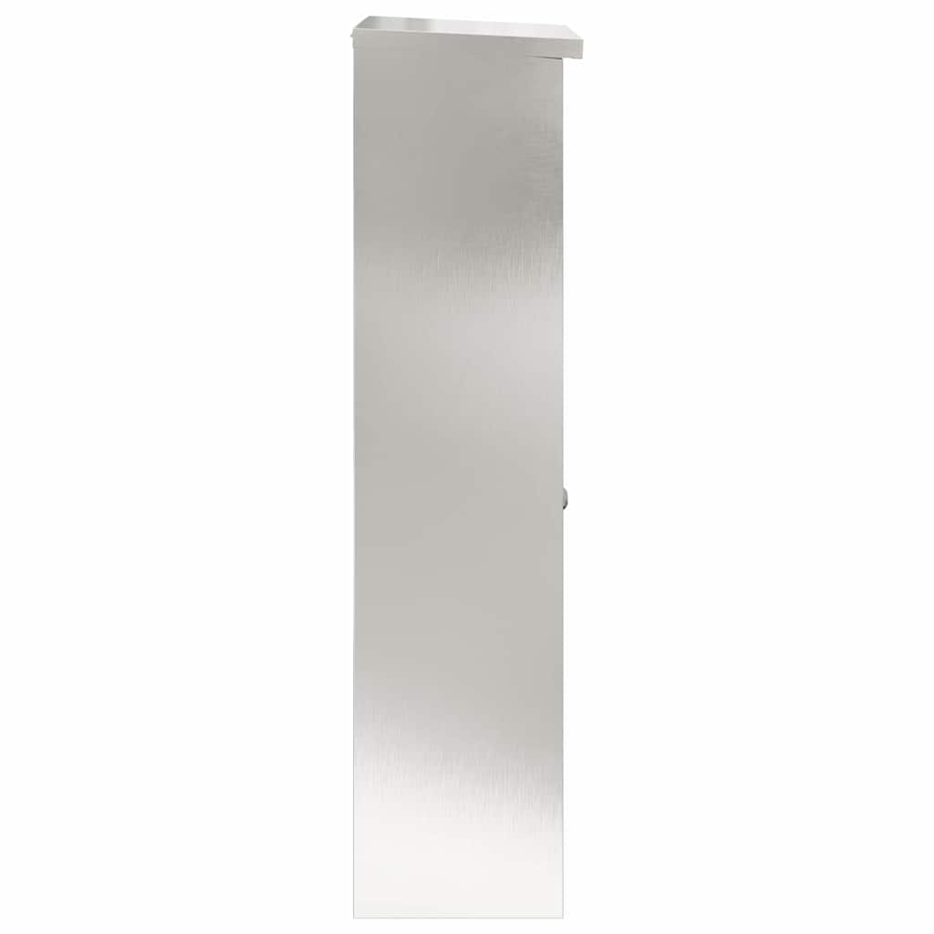 Csomagzáró doboz Fekete 44.5 x 29 x 110.5 cm Rozsdamentes acél