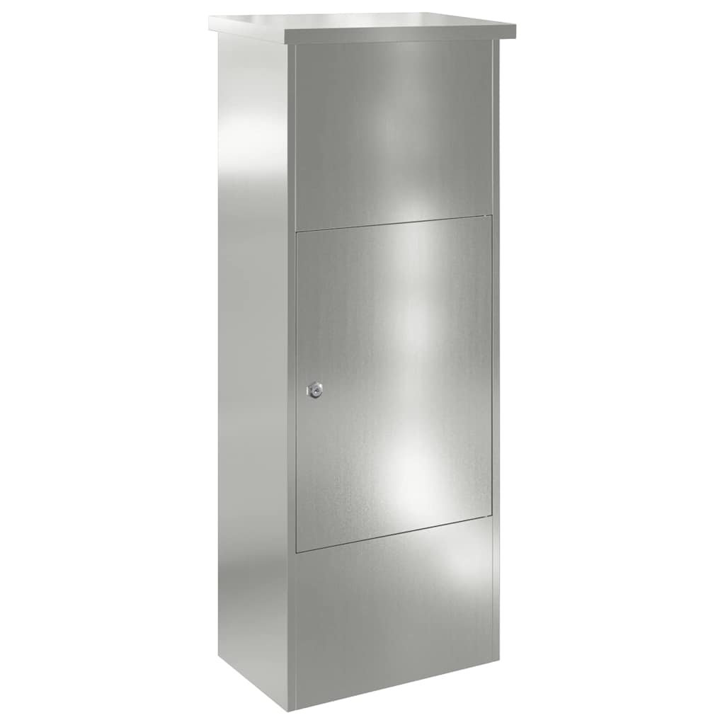 Csomagzáró doboz Fekete 44.5 x 29 x 110.5 cm Horganyzott acél