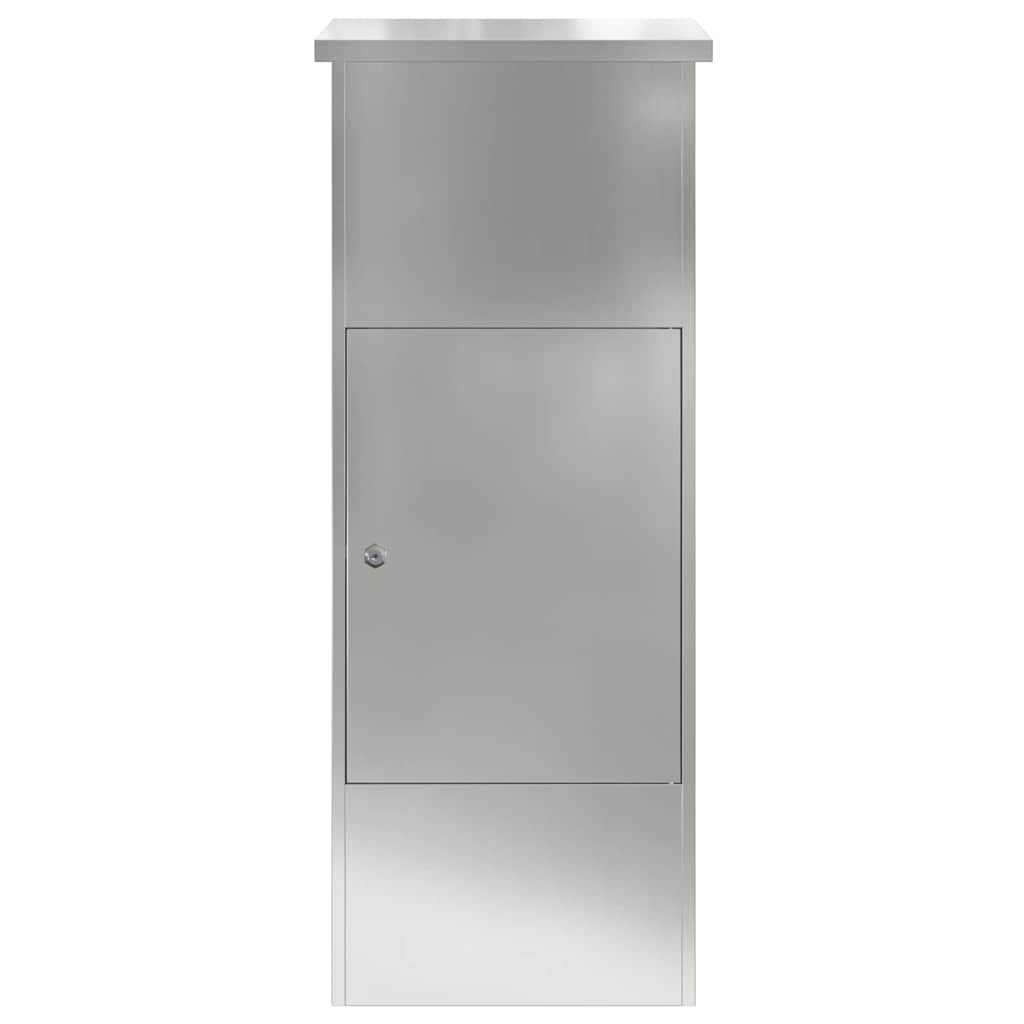Csomagzáró doboz Fekete 44.5 x 29 x 110.5 cm Horganyzott acél