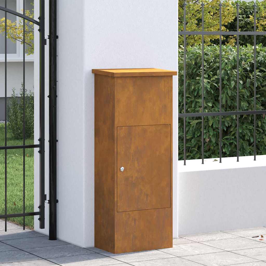 Csomagzáró doboz Rozsdás 44.5 x 29 x 110.5 cm időjárásálló acél