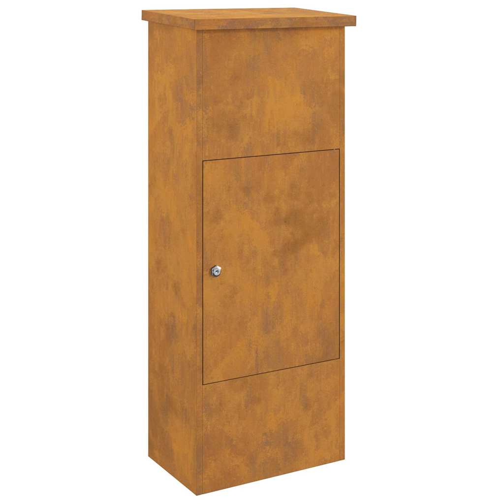Csomagzáró doboz Rozsdás 44.5 x 29 x 110.5 cm időjárásálló acél