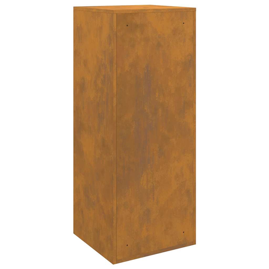Csomagzáró doboz Rozsdás 41 x 38 x 103 cm időjárásálló acél