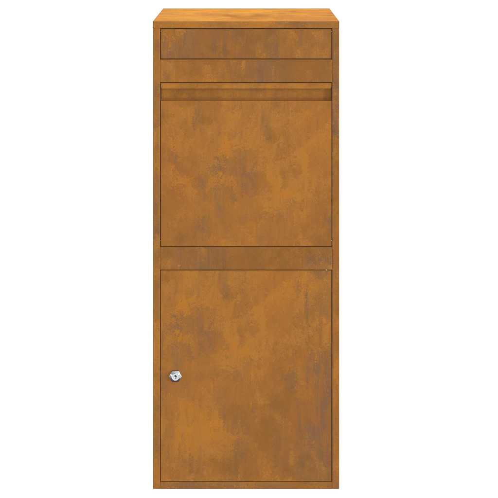 Csomagzáró doboz Rozsdás 41 x 38 x 103 cm időjárásálló acél