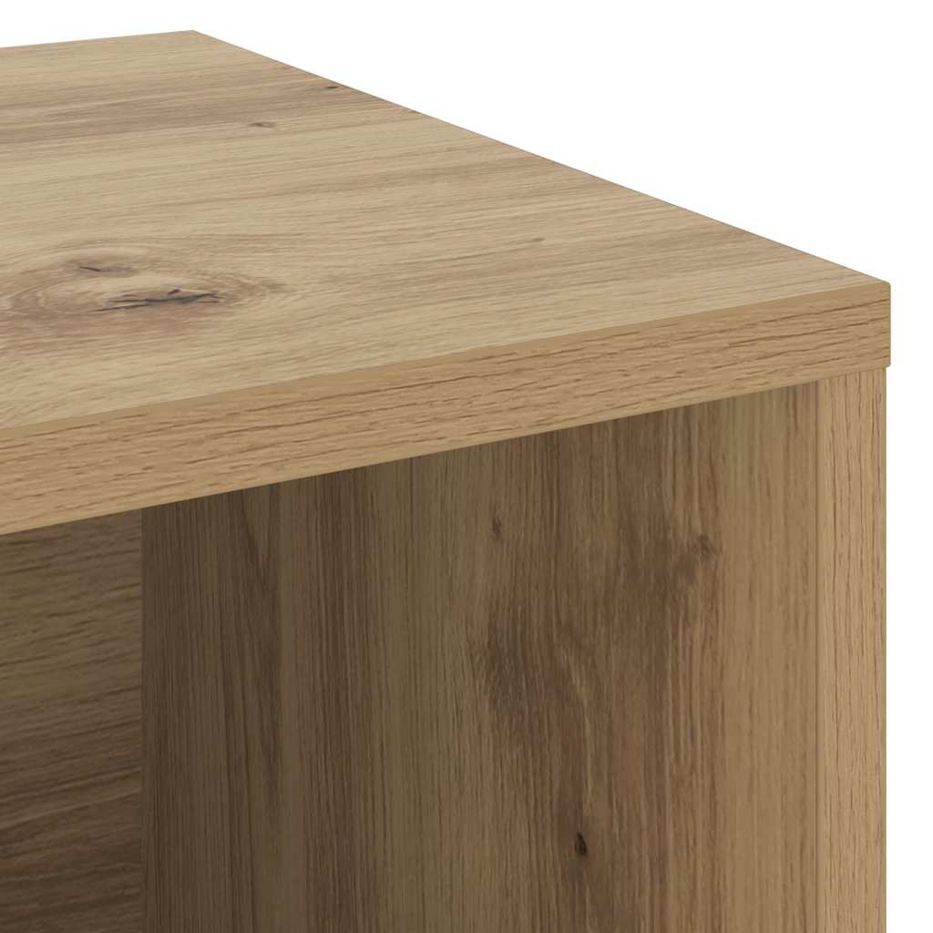 Cipőpad polcokkal kézműves tölgy 103 x 30 x 54.5 cm Faanyag