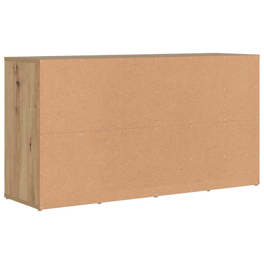 Cipőpad polcokkal kézműves tölgy 103 x 30 x 54.5 cm Faanyag