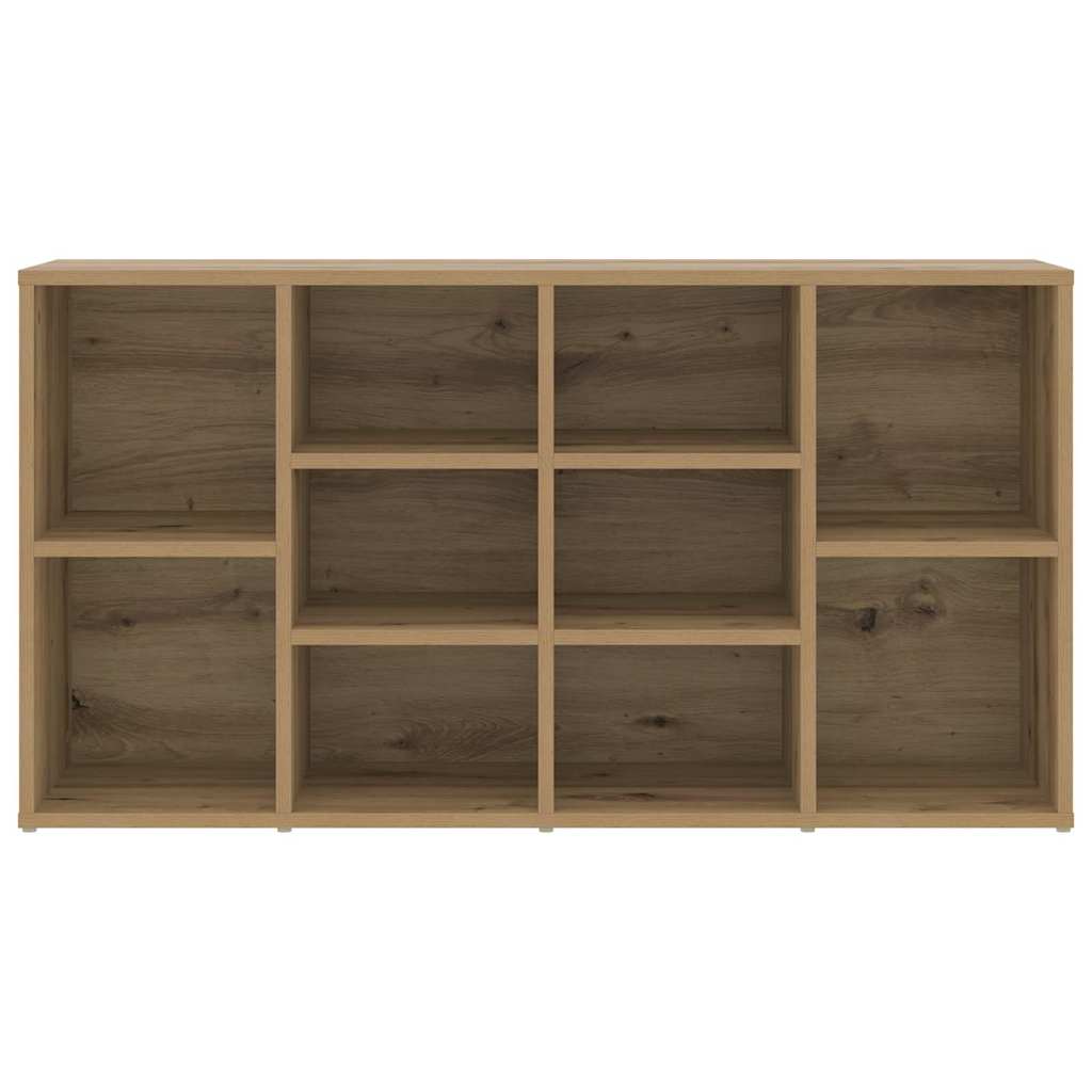 Cipőpad polcokkal kézműves tölgy 103 x 30 x 54.5 cm Faanyag