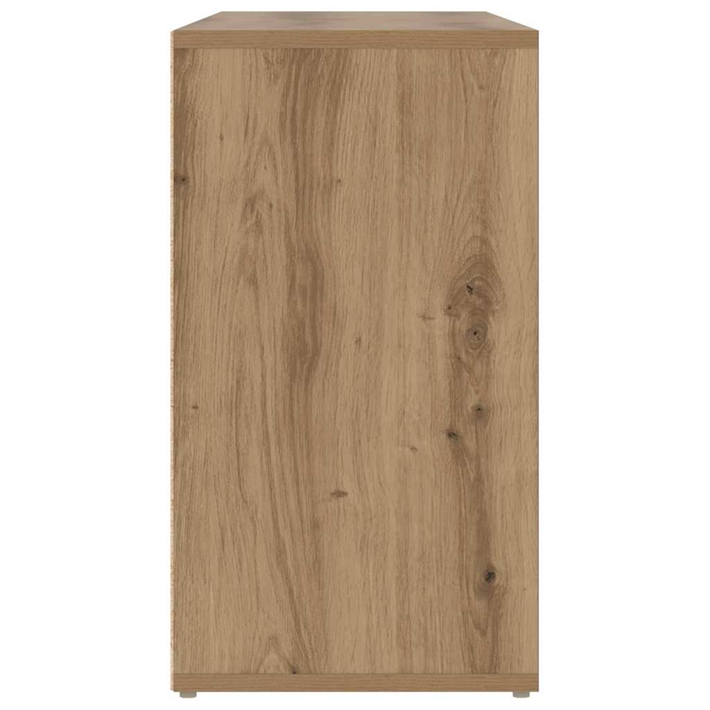 Cipőpad polcokkal kézműves tölgy 103 x 30 x 54.5 cm Faanyag