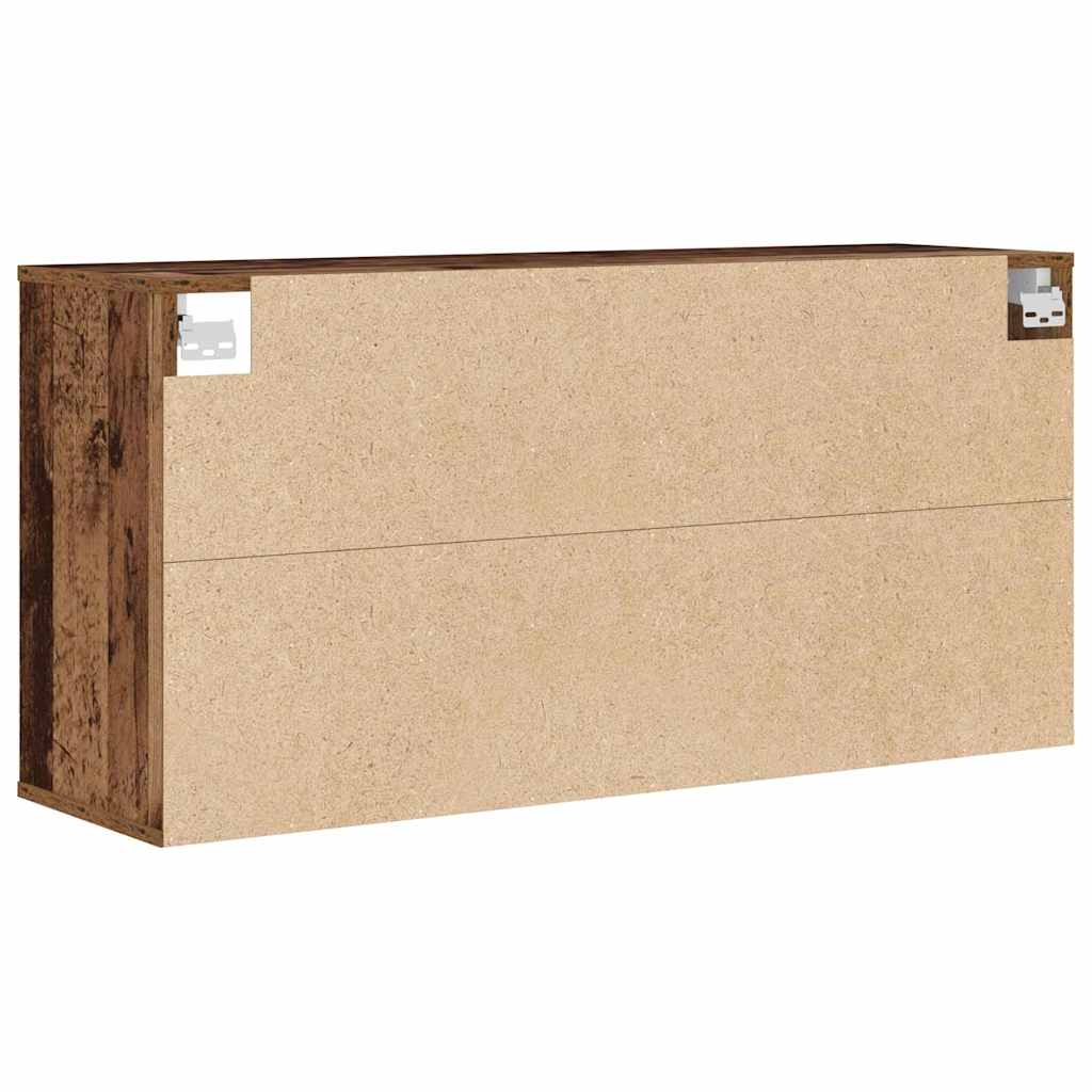 Cipőszekrény polcokkal Régi fa 103 x 30 x 51 cm Faanyag