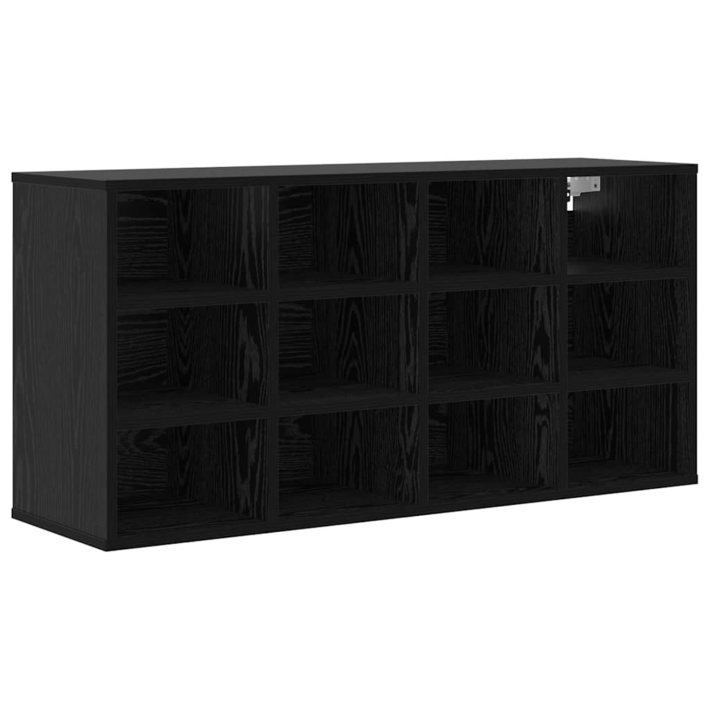 Cipőszekrény polcokkal Musta tammi 103 x 30 x 51 cm Faanyag