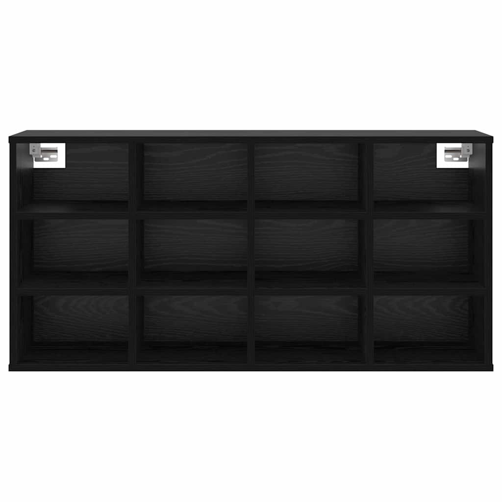 Cipőszekrény polcokkal Musta tammi 103 x 30 x 51 cm Faanyag