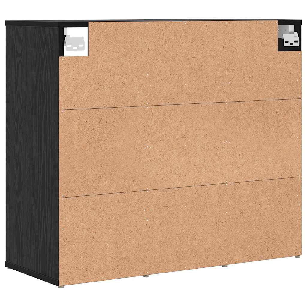 Cipőszekrény polcokkal Musta tammi 77.5 x 30 x 67 cm Faanyag