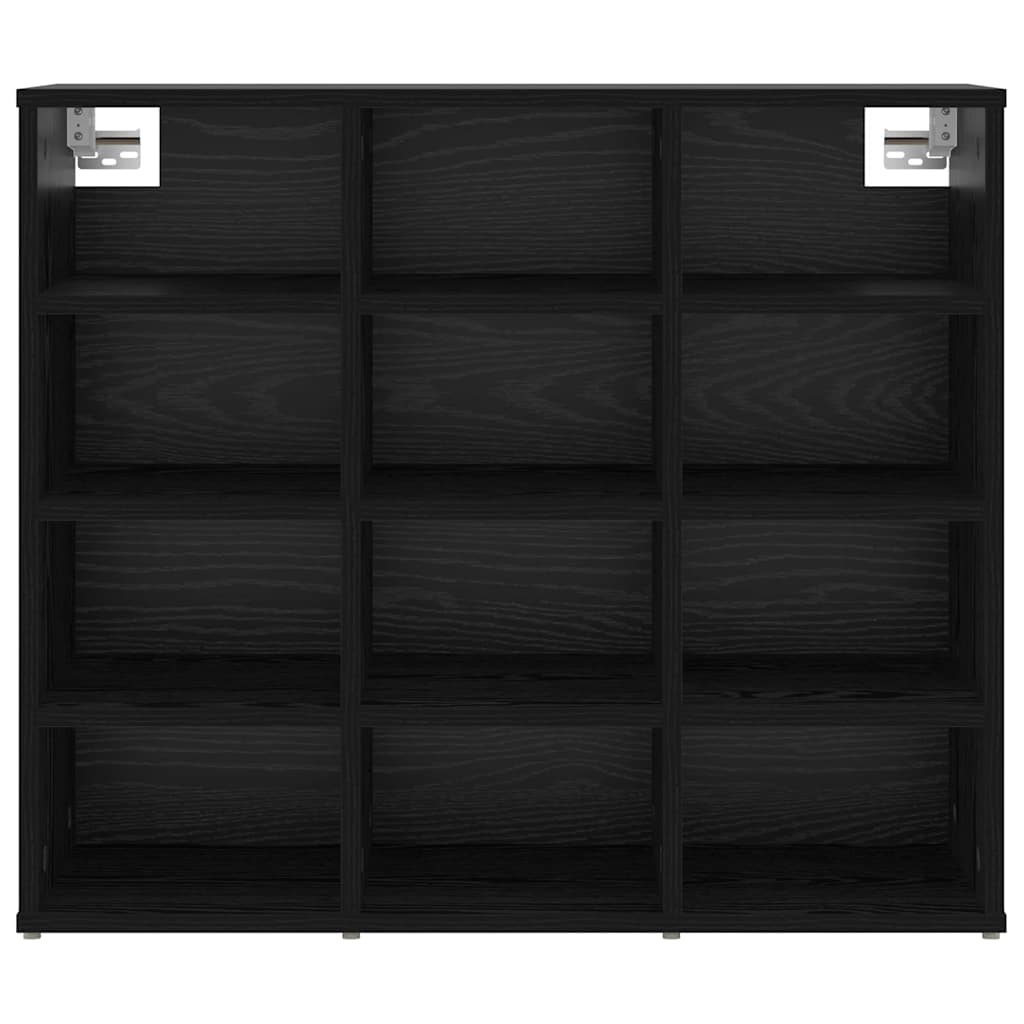 Cipőszekrény polcokkal Musta tammi 77.5 x 30 x 67 cm Faanyag