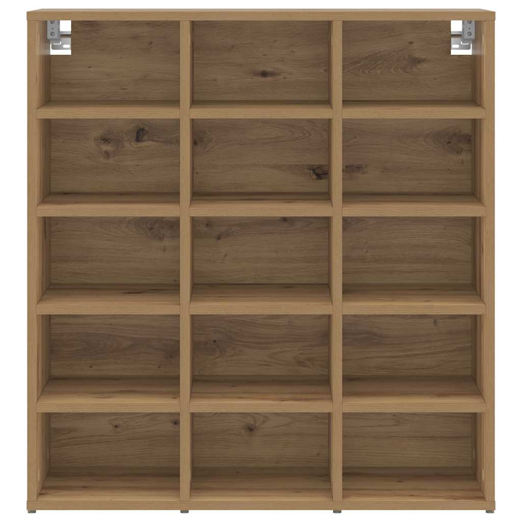 Cipőszekrény kézműves tölgy 77.5 x 30 x 83.5 cm Faanyag