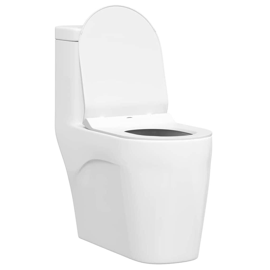 WC Ülőkéhez Alkalmas Fehér 50 x 36 x 5 cm Polipropilén