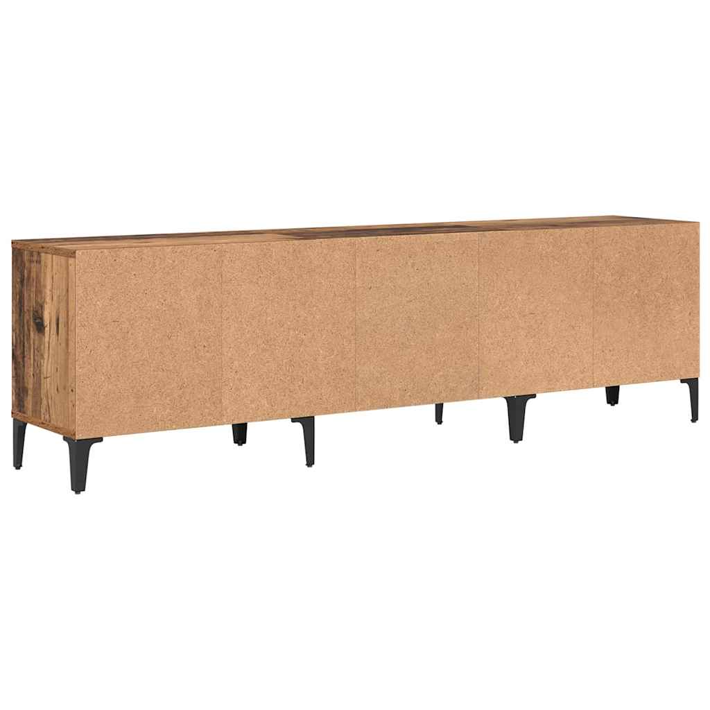 TV szekrény Régi fa 150 x 30 x 44.5 cm Faanyag
