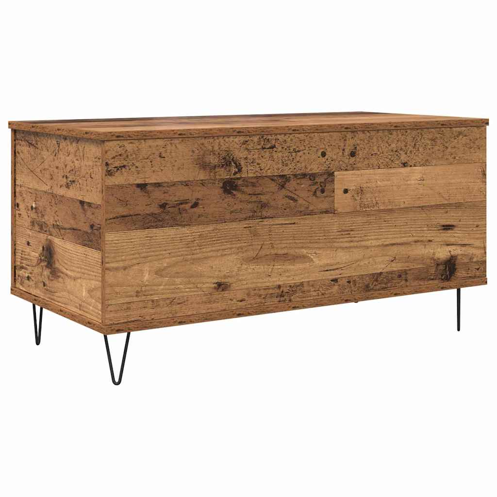 Dohányzóasztal Régi fa 90 x 44.5 x 45 cm Faanyag