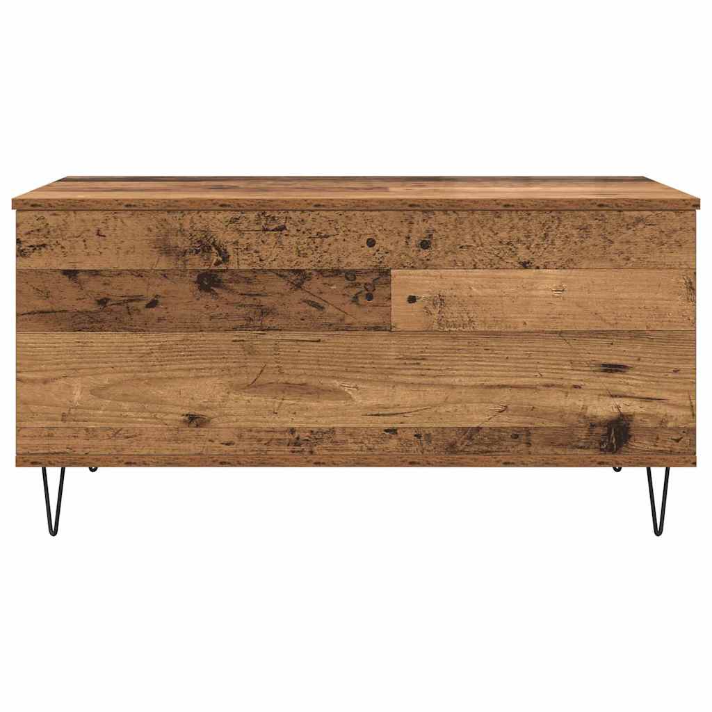 Dohányzóasztal Régi fa 90 x 44.5 x 45 cm Faanyag