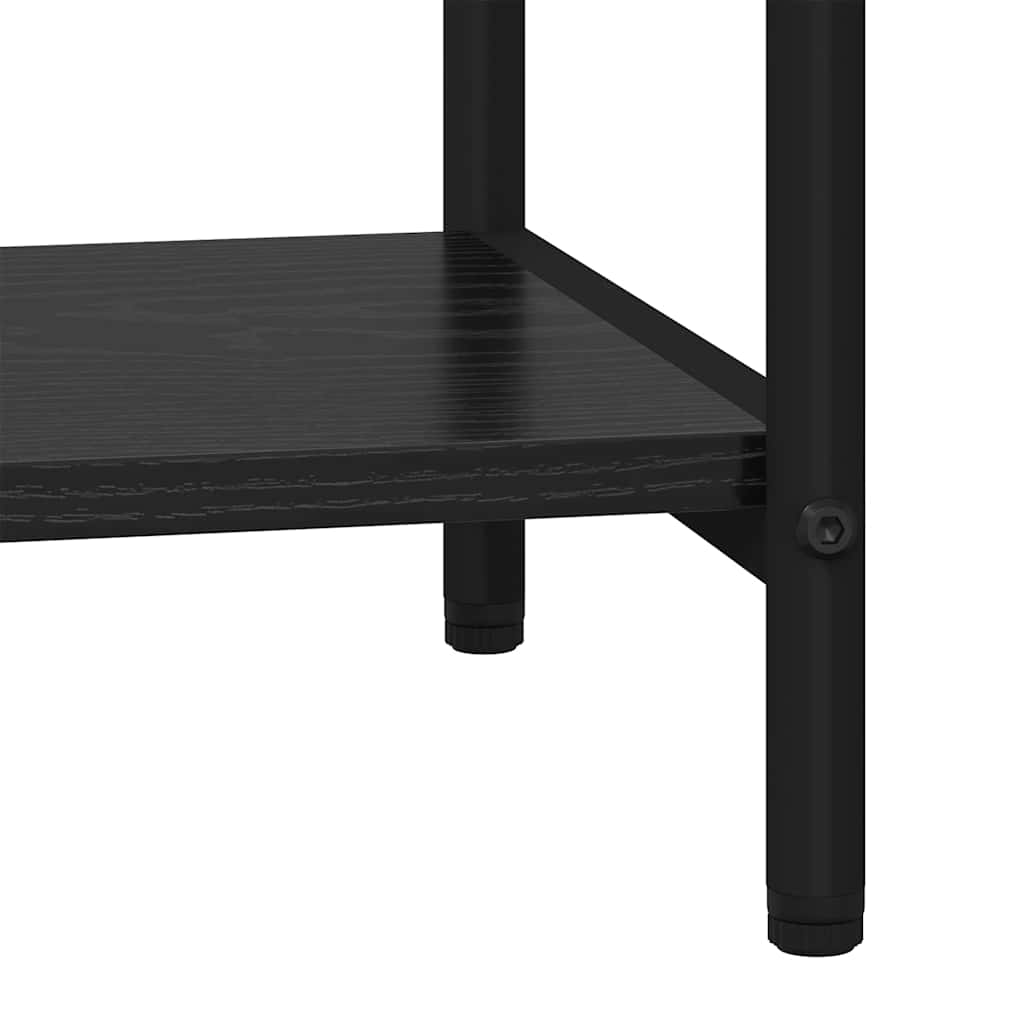 Könyvespolc Musta tammi 80 x 30 x 146 cm Faanyag