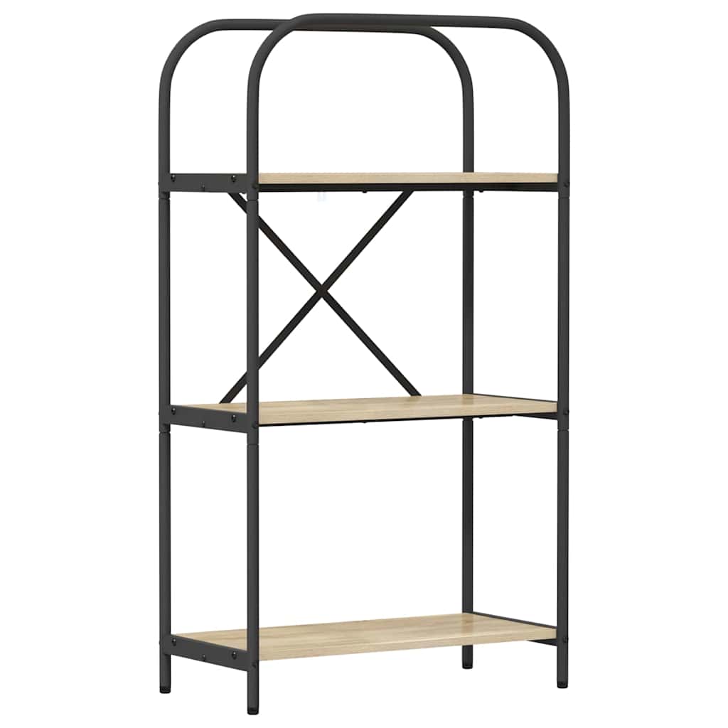 Könyvespolc sonoma tölgy 60 x 30 x 109 cm Faanyag