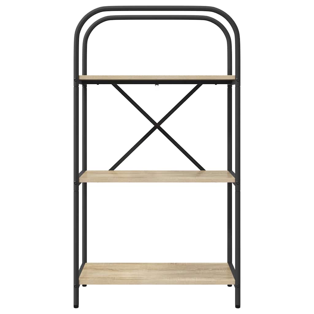 Könyvespolc sonoma tölgy 60 x 30 x 109 cm Faanyag