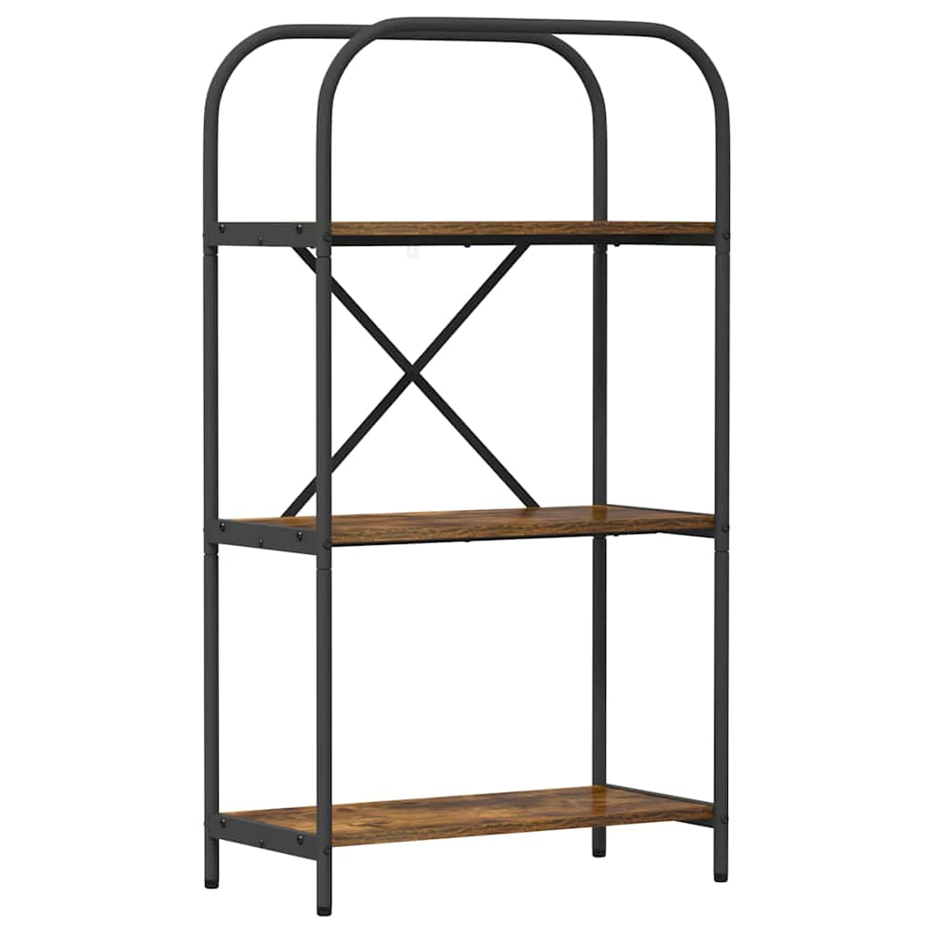 Könyvespolc Füstölt tölgy 60 x 30 x 109 cm Faanyag