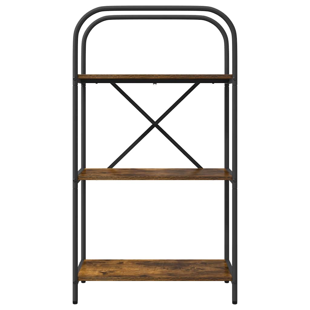 Könyvespolc Füstölt tölgy 60 x 30 x 109 cm Faanyag