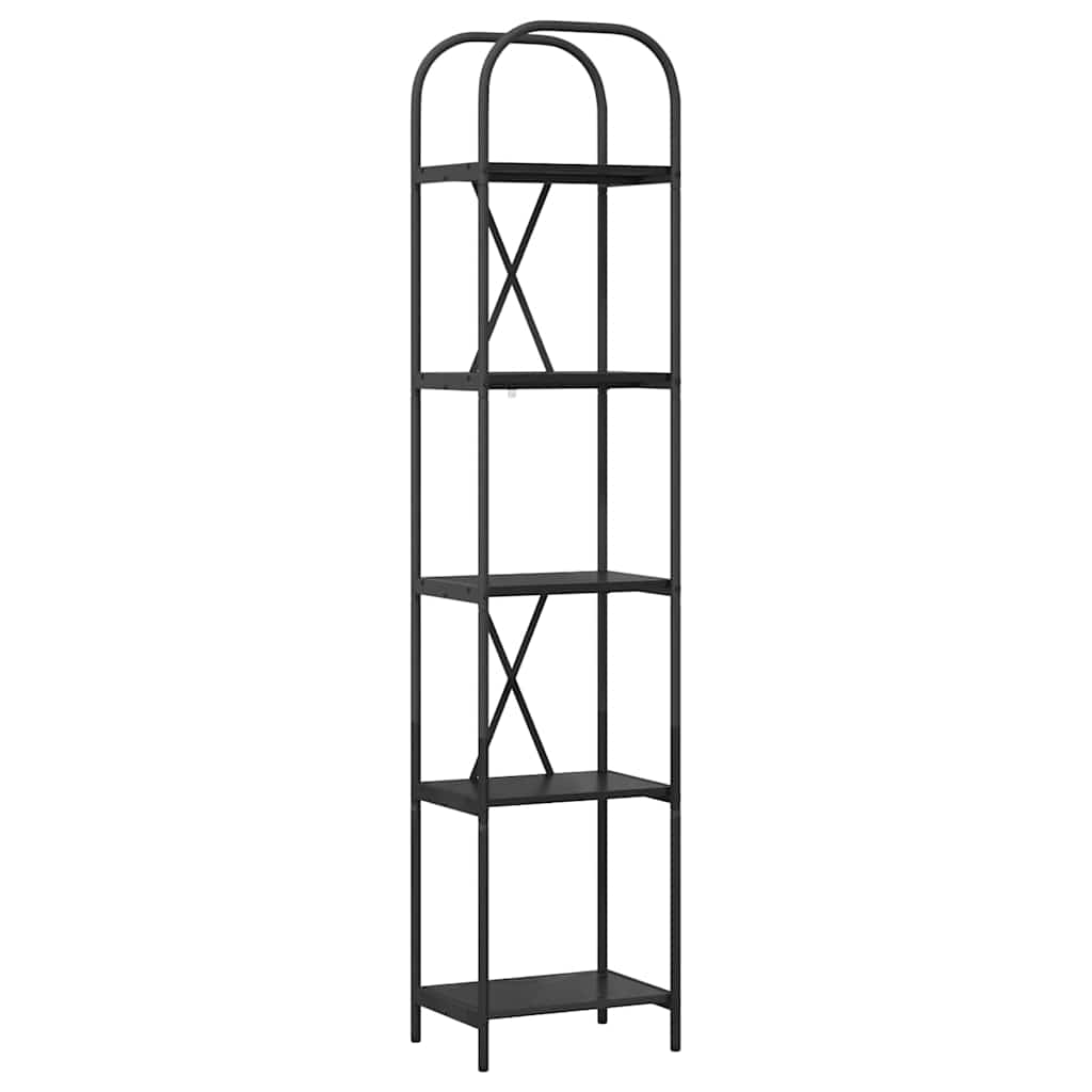 Könyvespolc Musta tammi 40 x 30 x 183 cm Faanyag
