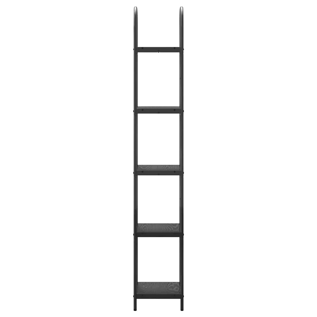 Könyvespolc Musta tammi 40 x 30 x 183 cm Faanyag