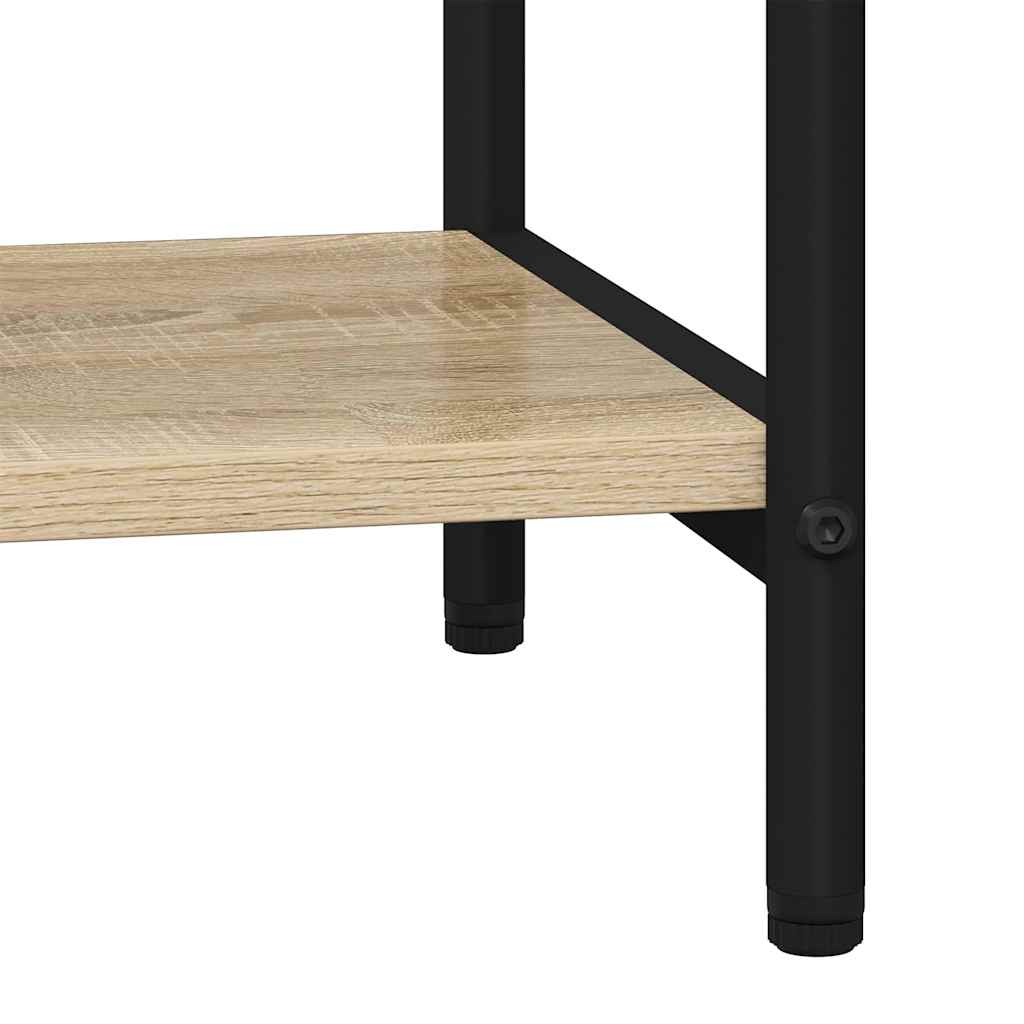 Könyvespolc sonoma tölgy 40 x 30 x 183 cm Faanyag