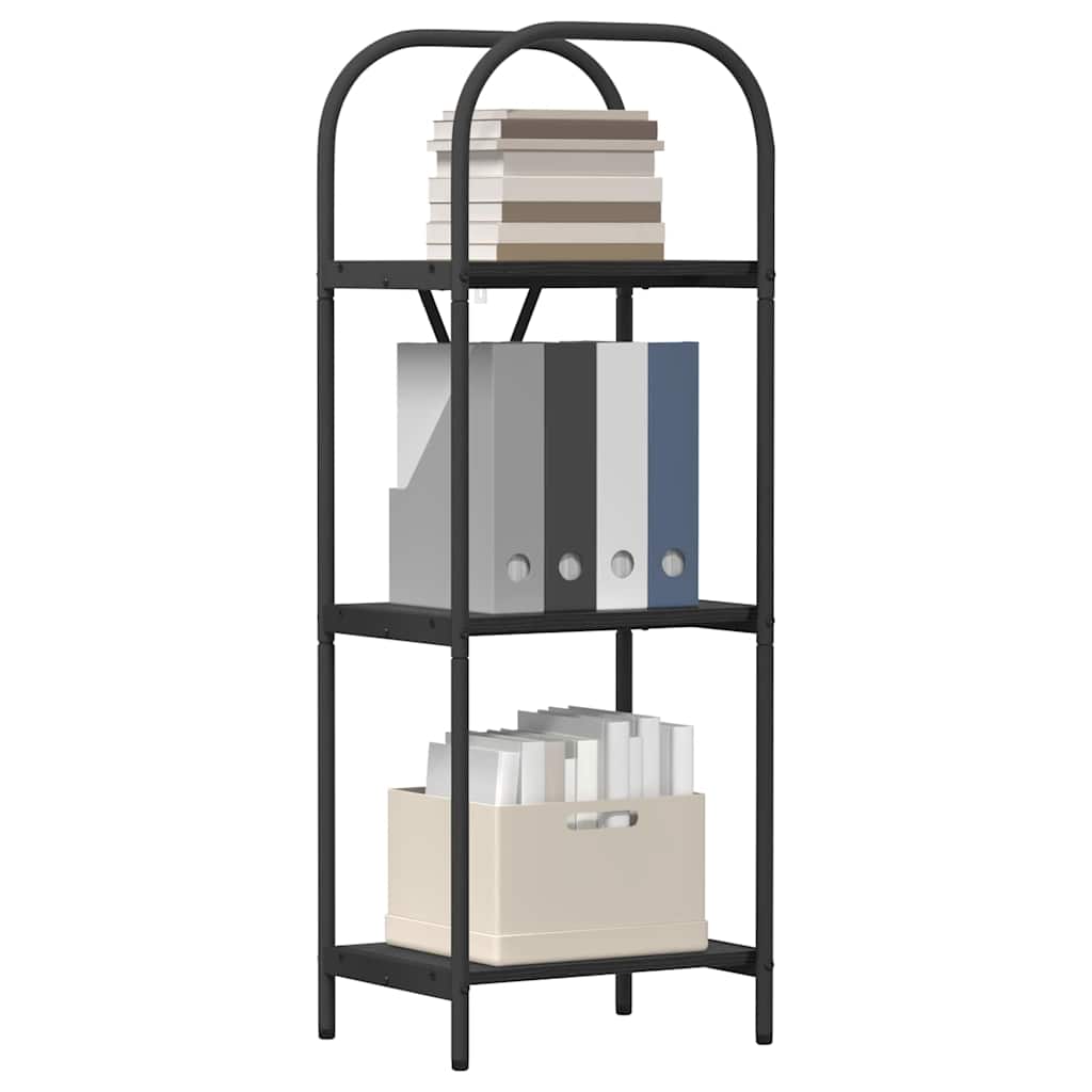 Könyvespolc Musta tammi 40 x 30 x 109 cm Faanyag