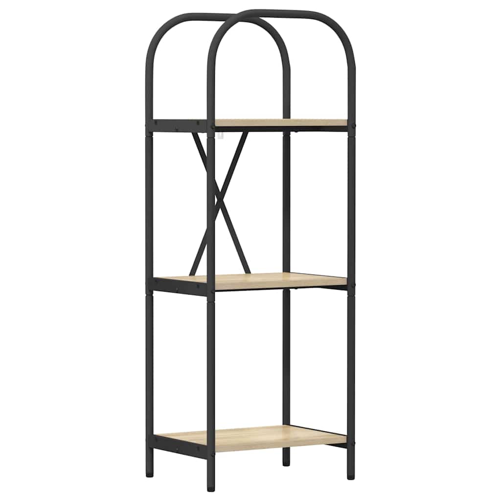 Könyvespolc sonoma tölgy 40 x 30 x 109 cm Faanyag