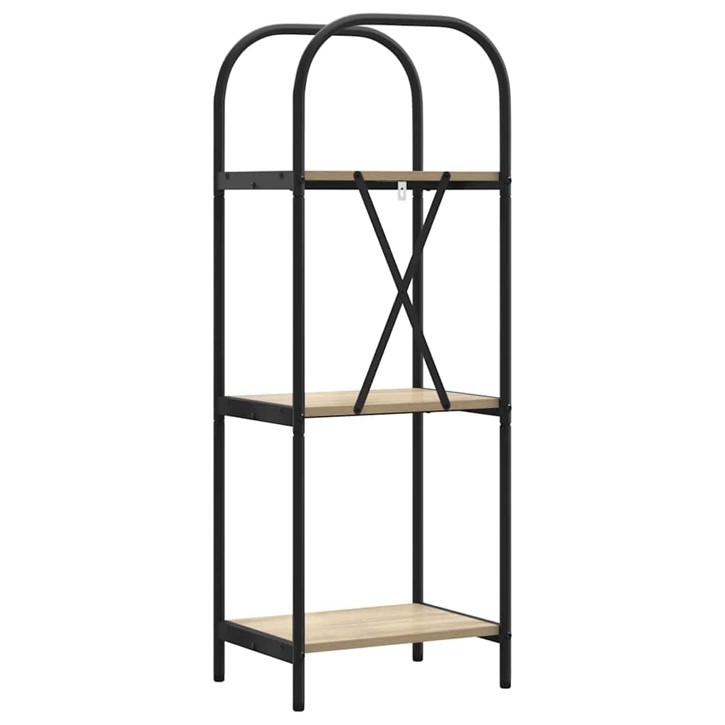 Könyvespolc sonoma tölgy 40 x 30 x 109 cm Faanyag
