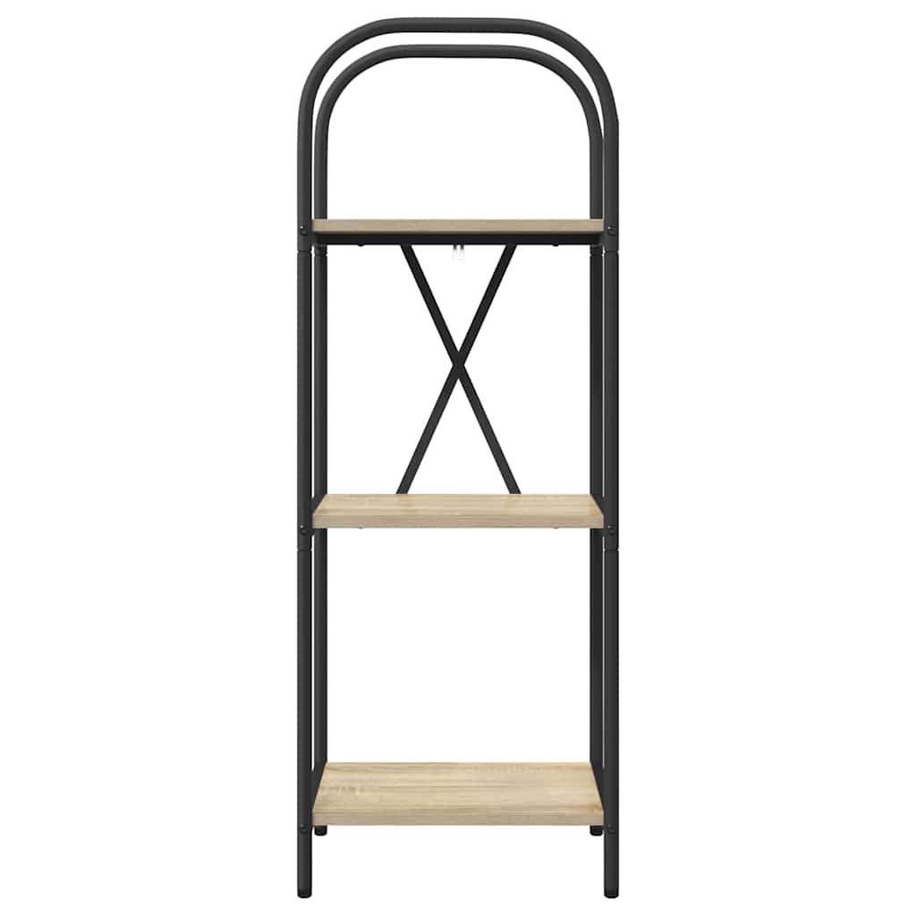 Könyvespolc sonoma tölgy 40 x 30 x 109 cm Faanyag