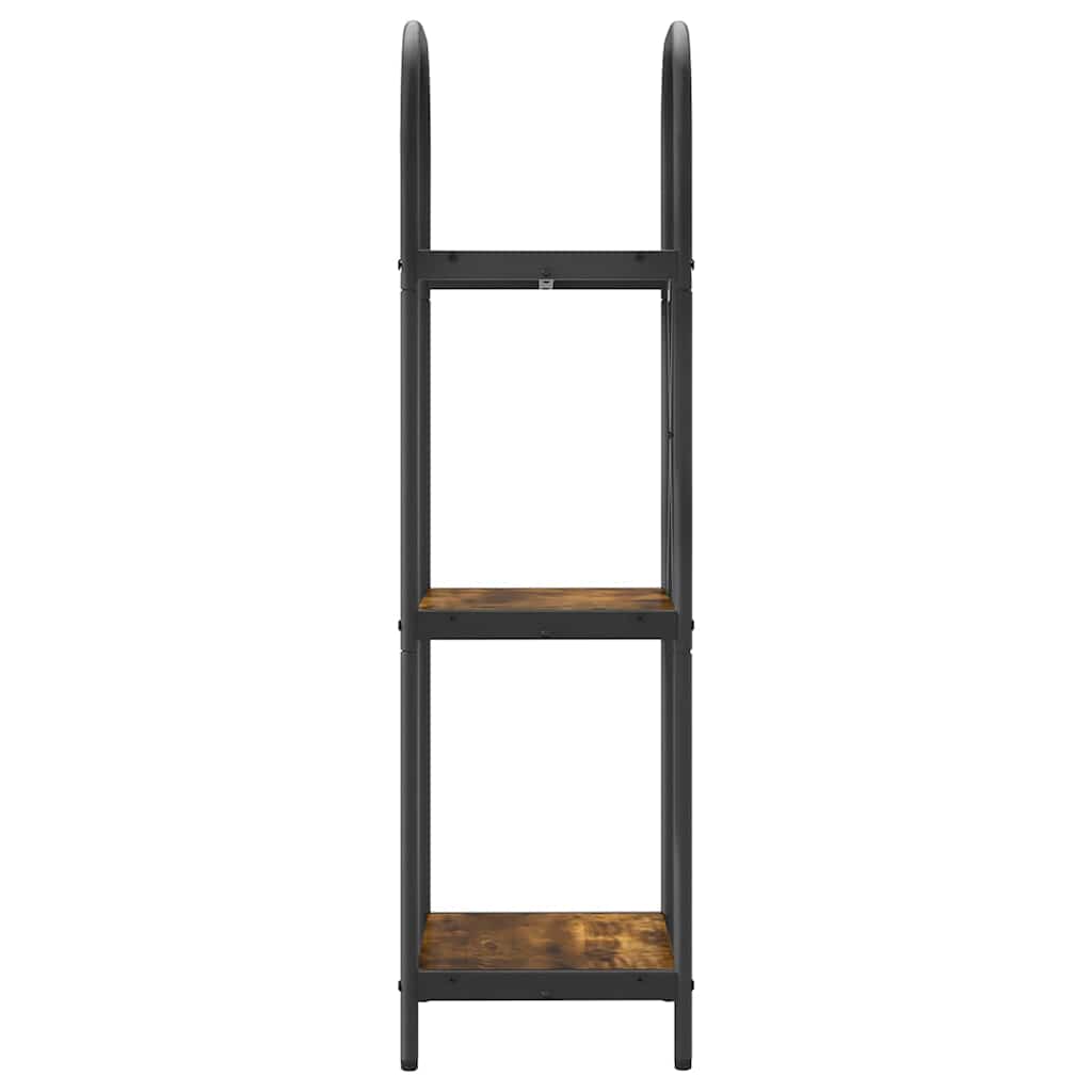 Könyvespolc Füstölt tölgy 40 x 30 x 109 cm Faanyag