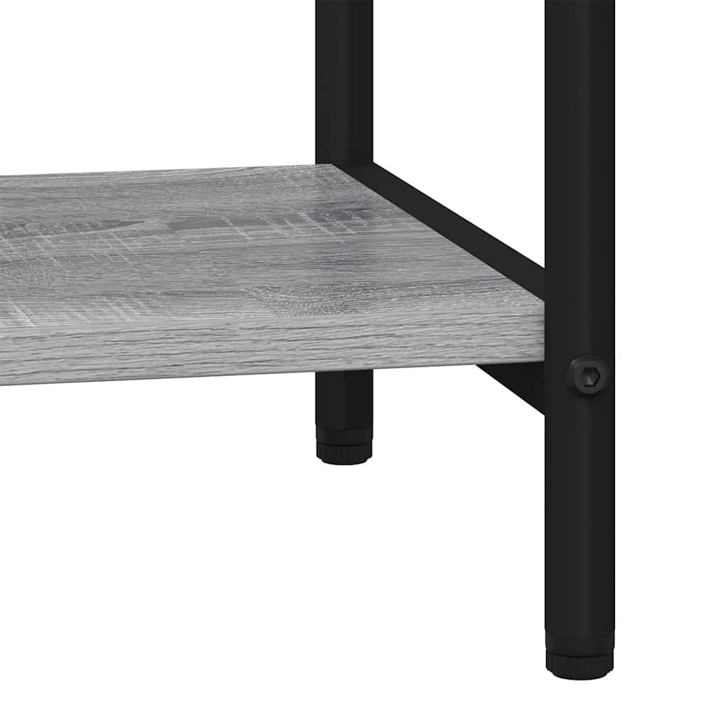 Könyvespolc Szürke sonoma 80 x 30 x 183 cm Faanyag