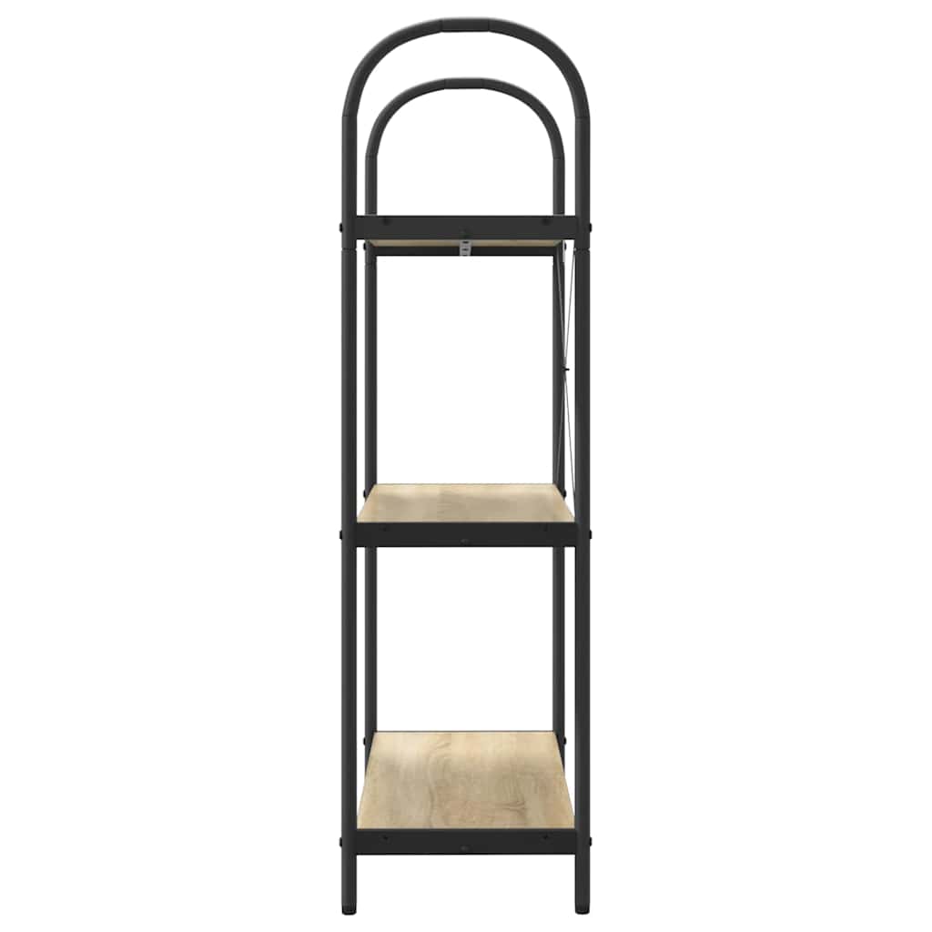 Könyvespolc sonoma tölgy 80 x 30 x 109 cm Faanyag