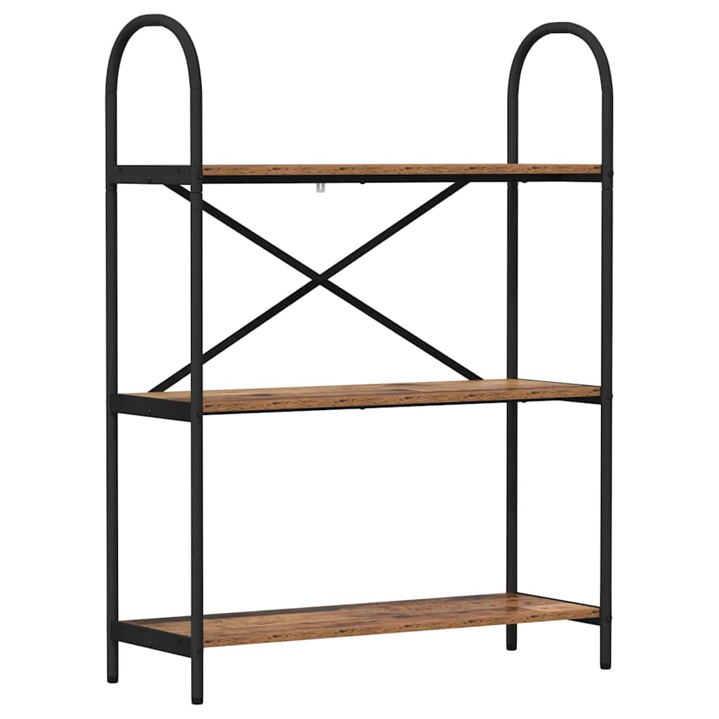 Könyvespolc Régi fa 80 x 30 x 109 cm Faanyag