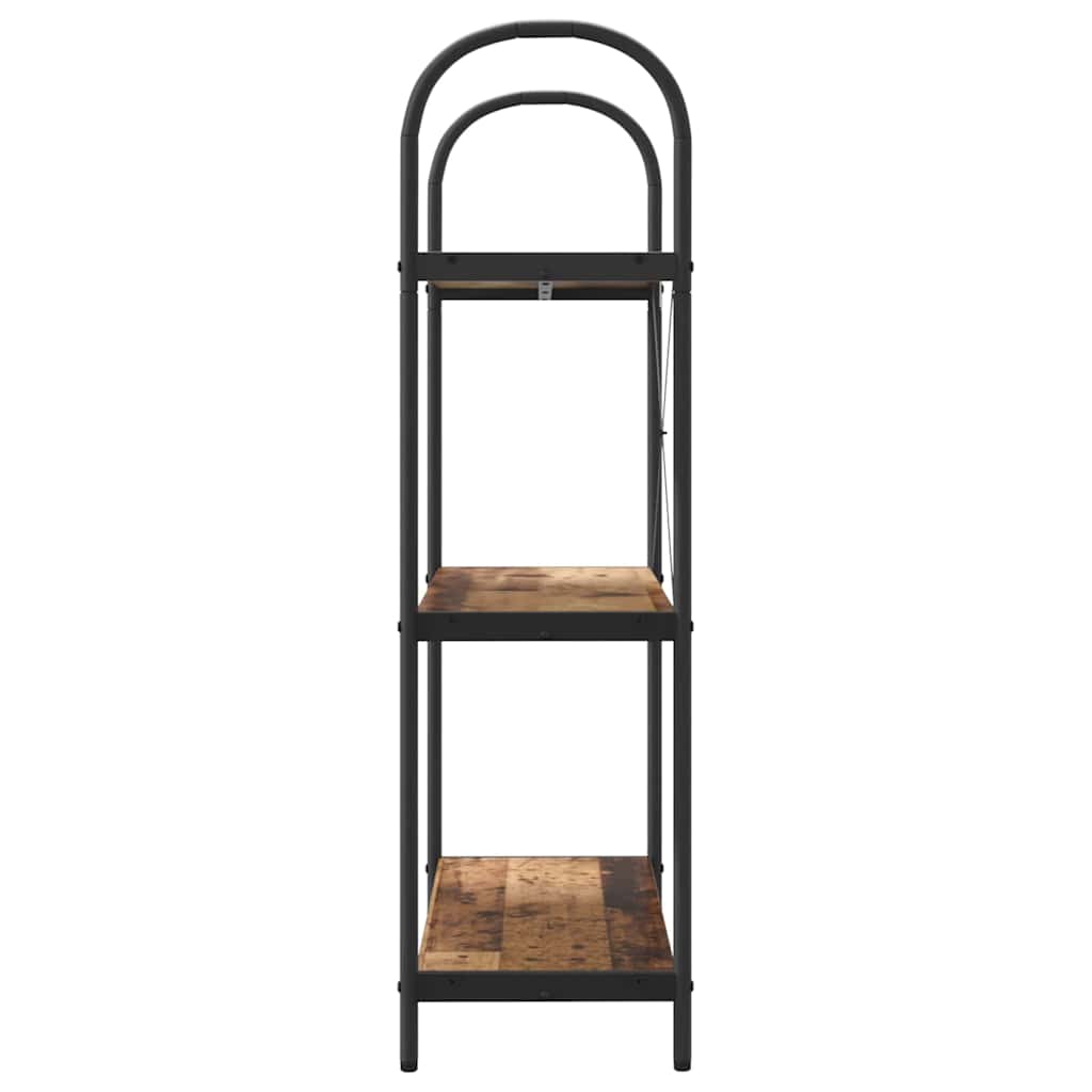 Könyvespolc Régi fa 80 x 30 x 109 cm Faanyag