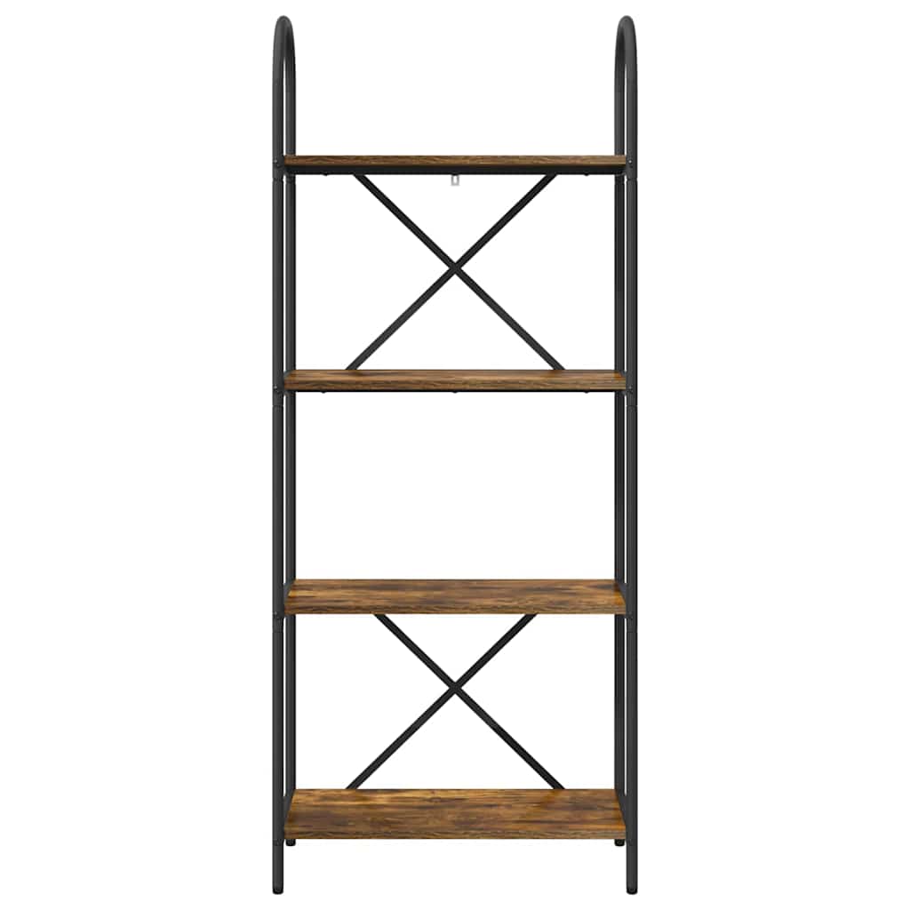 Könyvespolc Füstölt tölgy 60 x 30 x 146 cm Faanyag