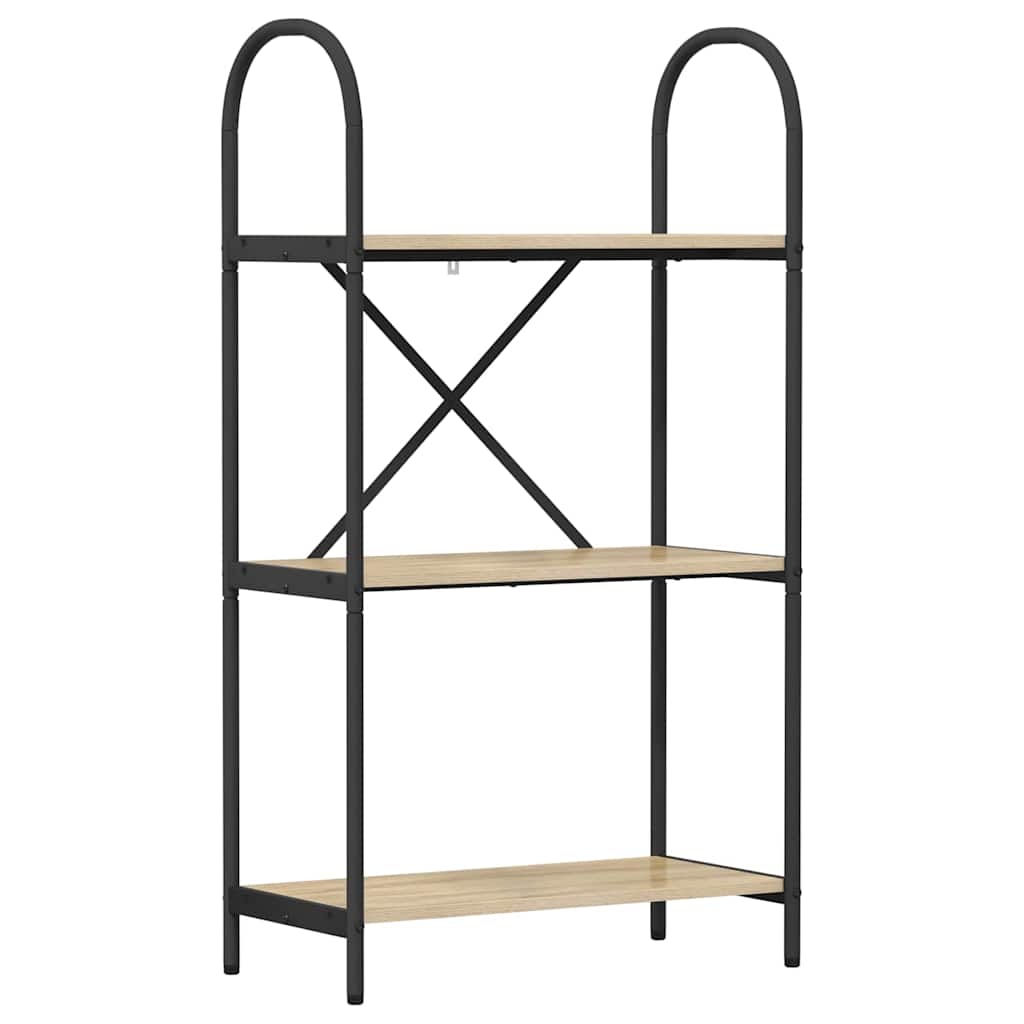 Könyvespolc sonoma tölgy 60 x 30 x 109 cm Faanyag