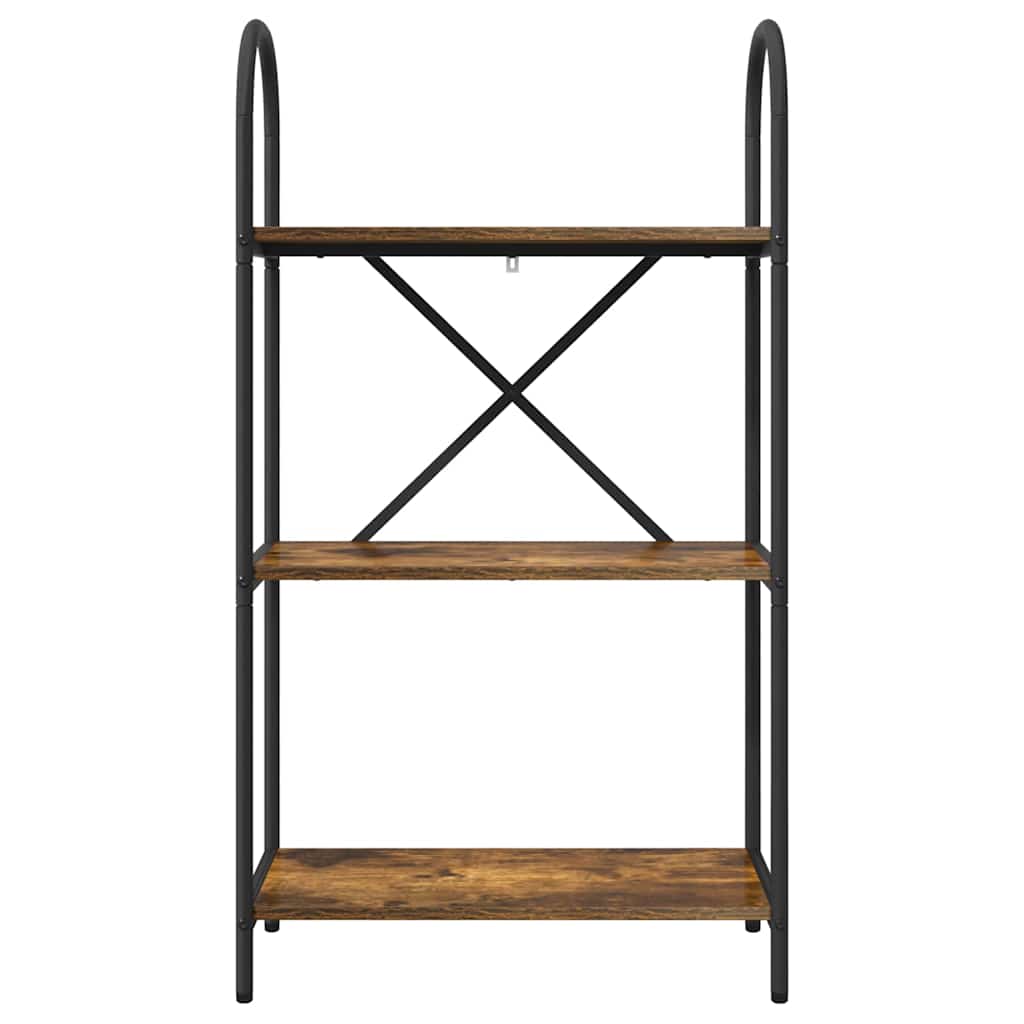 Könyvespolc Füstölt tölgy 60 x 30 x 109 cm Faanyag