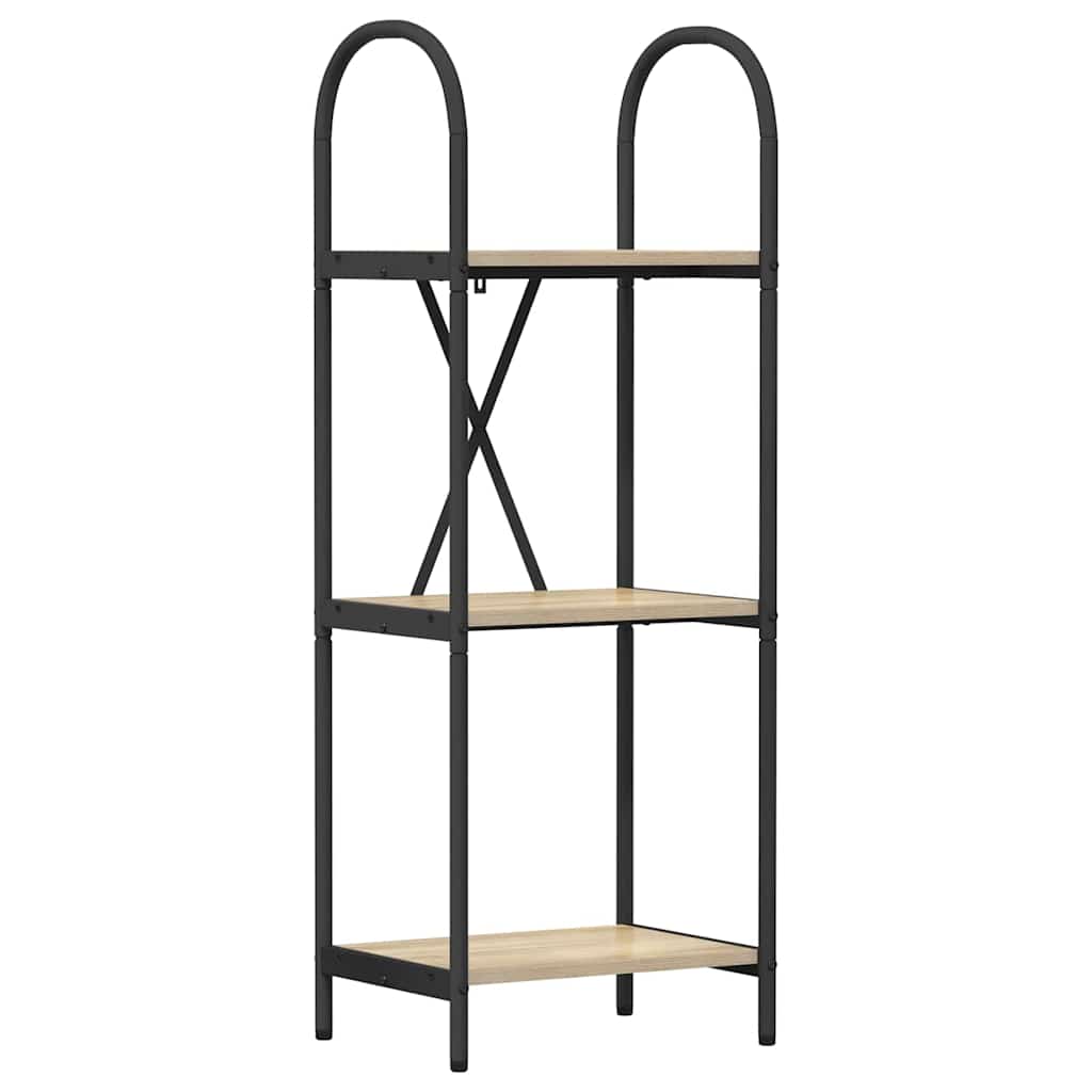Könyvespolc sonoma tölgy 40 x 30 x 109 cm Faanyag