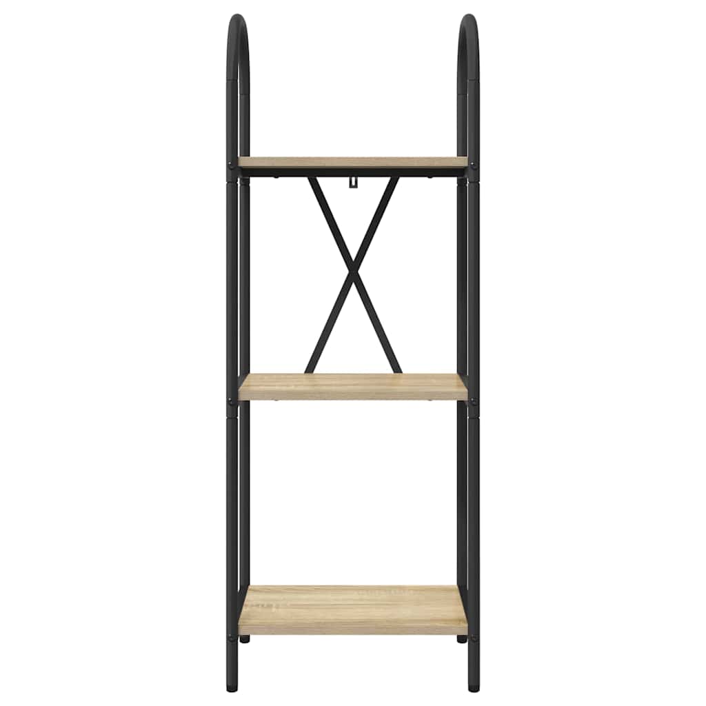 Könyvespolc sonoma tölgy 40 x 30 x 109 cm Faanyag