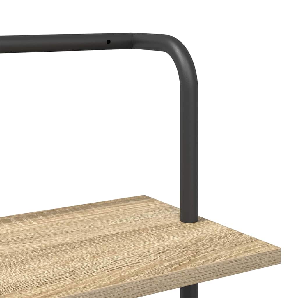 Könyvespolc sonoma tölgy 60 x 24 x 203 cm Faanyag