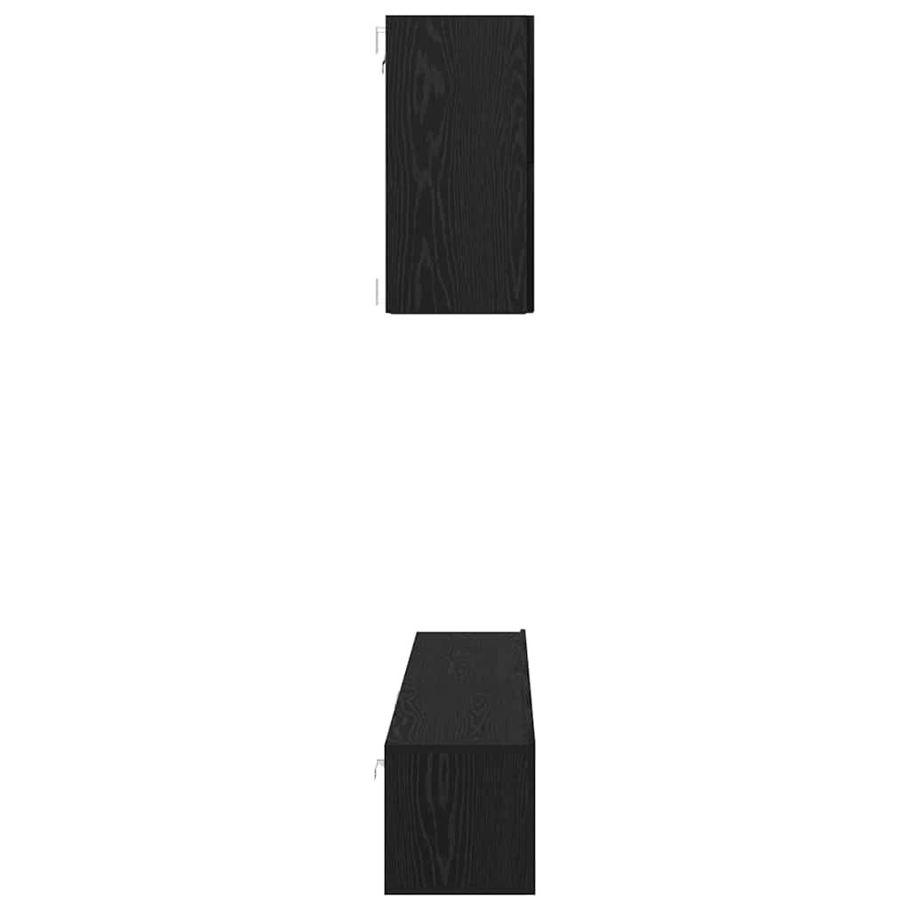 TV szekrény garnitúra 5 pcs Musta tammi 100 x 30 x 30 cm