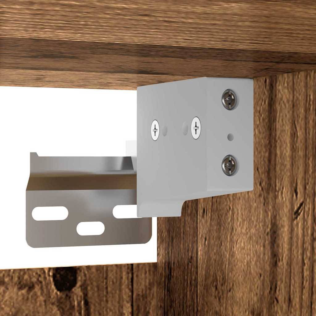 TV szekrény 6 pcs Barna 160 x 30 x 30 cm Faanyag