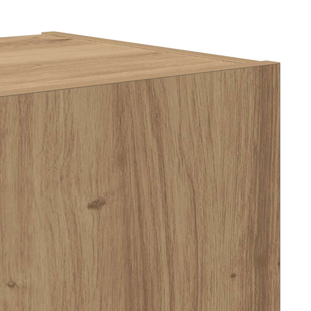 TV szekrény 8 pcs Barna 221 x 30 x 180 cm Faanyag