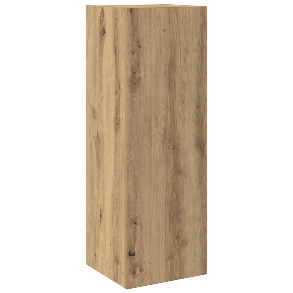TV szekrény 8 pcs Barna 221 x 30 x 180 cm Faanyag