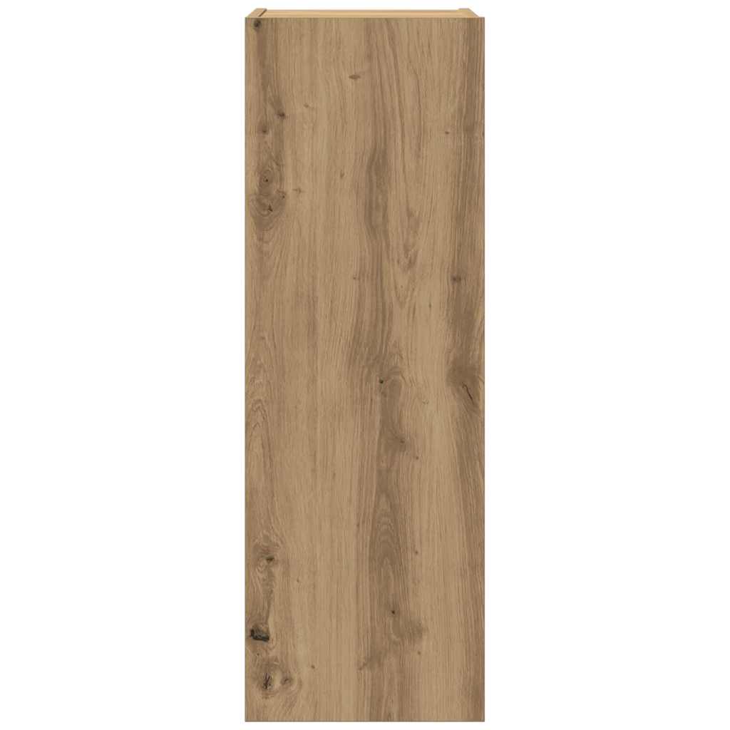 TV szekrény 8 pcs Barna 221 x 30 x 180 cm Faanyag